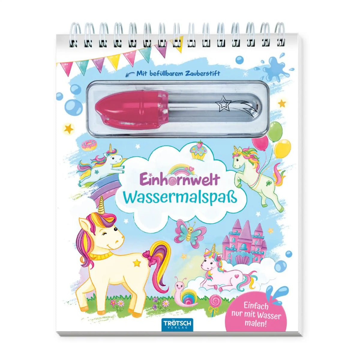 TROTSCH - Wassermalspaß Unicorn World Arts & Crafts - German Edition