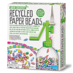 4M - Green Science Recycled Paper Beads - Arts & Crafts - 5+ - 4M04588