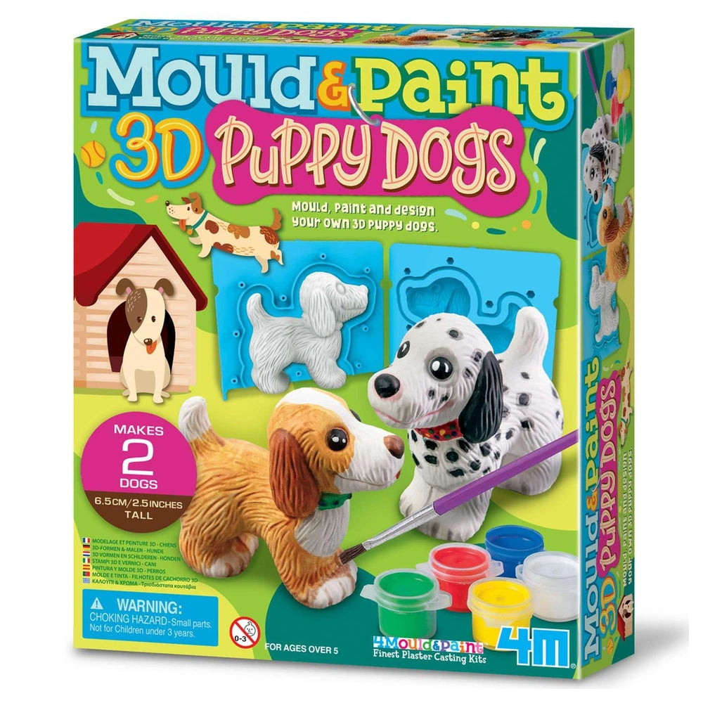 4M - Mould & Paint - 3D Puppy Dogs - Basteln - 5 - 4MOULD&PAINT - 4M04784