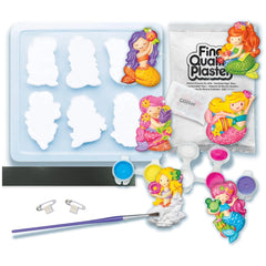 4M - Mould & Paint Mermaid - Make 6 Magnets - Arts & Crafts