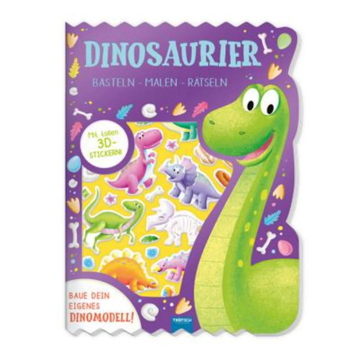 TROTSCH - Livre d'activités Dino World - Édition allemande