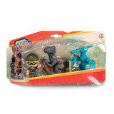 Famosa - Action Heroes - Dino Pack Playset Toy