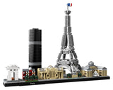LEGO 21044 Architecture Paris Model Building Set with Eiffel Tower and The Louvre, Skyline Collection, Construction Collectible Gift Idea