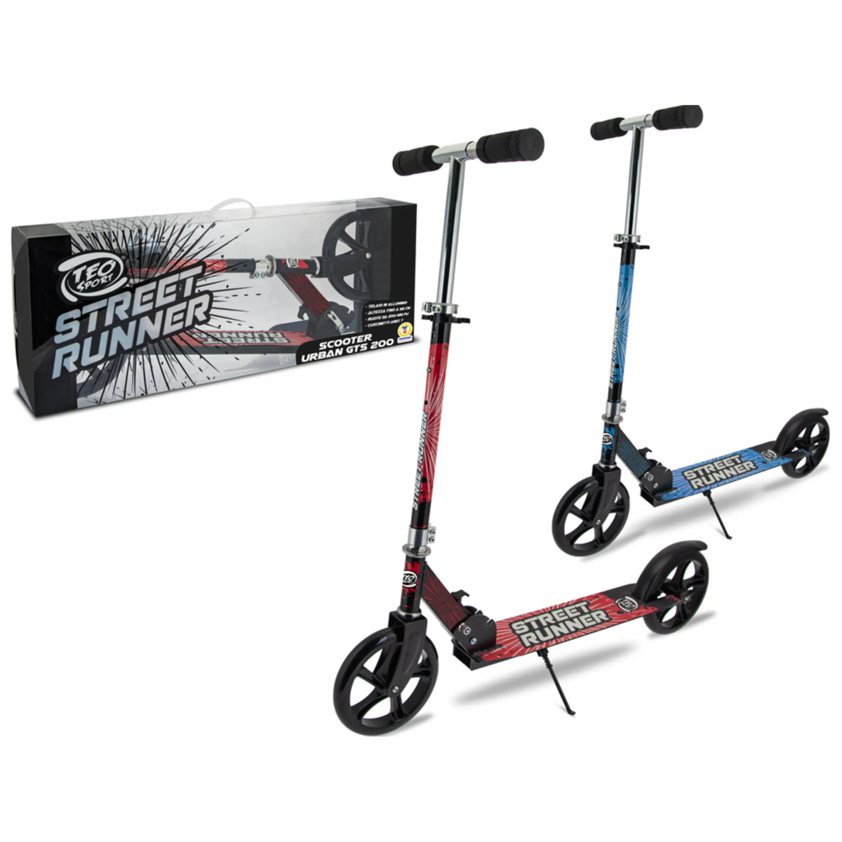 Teorema - Teo Sport Street Runner Urban GTS 200 Scooter - Outdoor Play Equipment
