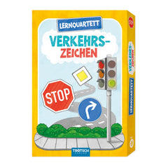 Trötsch Verlag - Kartenspiele - Lernquartett Verkehrszeichen - Verkehrssicherheit - 3+ Jahre