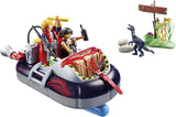 Playmobil - Action Dino Hovercraft with Underwater Motor Set