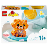 LEGO 10964 DUPLO Bath Time Fun: Floating Red Panda Bath Toy for Babies and Toddlers Aged 1.5 Years Old, Baby Bathtub Water Toys
