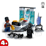 LEGO 76212 Marvel Shuri's Lab, Black Panther Construction Learning Toy with Minifigures, Toys for Girls and Boys Age 4, Avengers Super Heroes Gifts