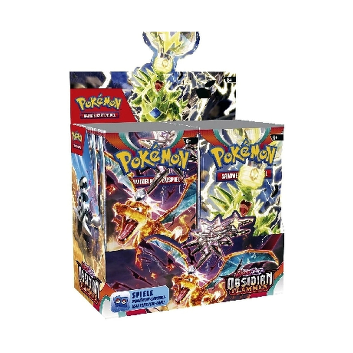 AMIGO - Écran Pokémon Obsidian 36 Pcs - Cartes à collectionner