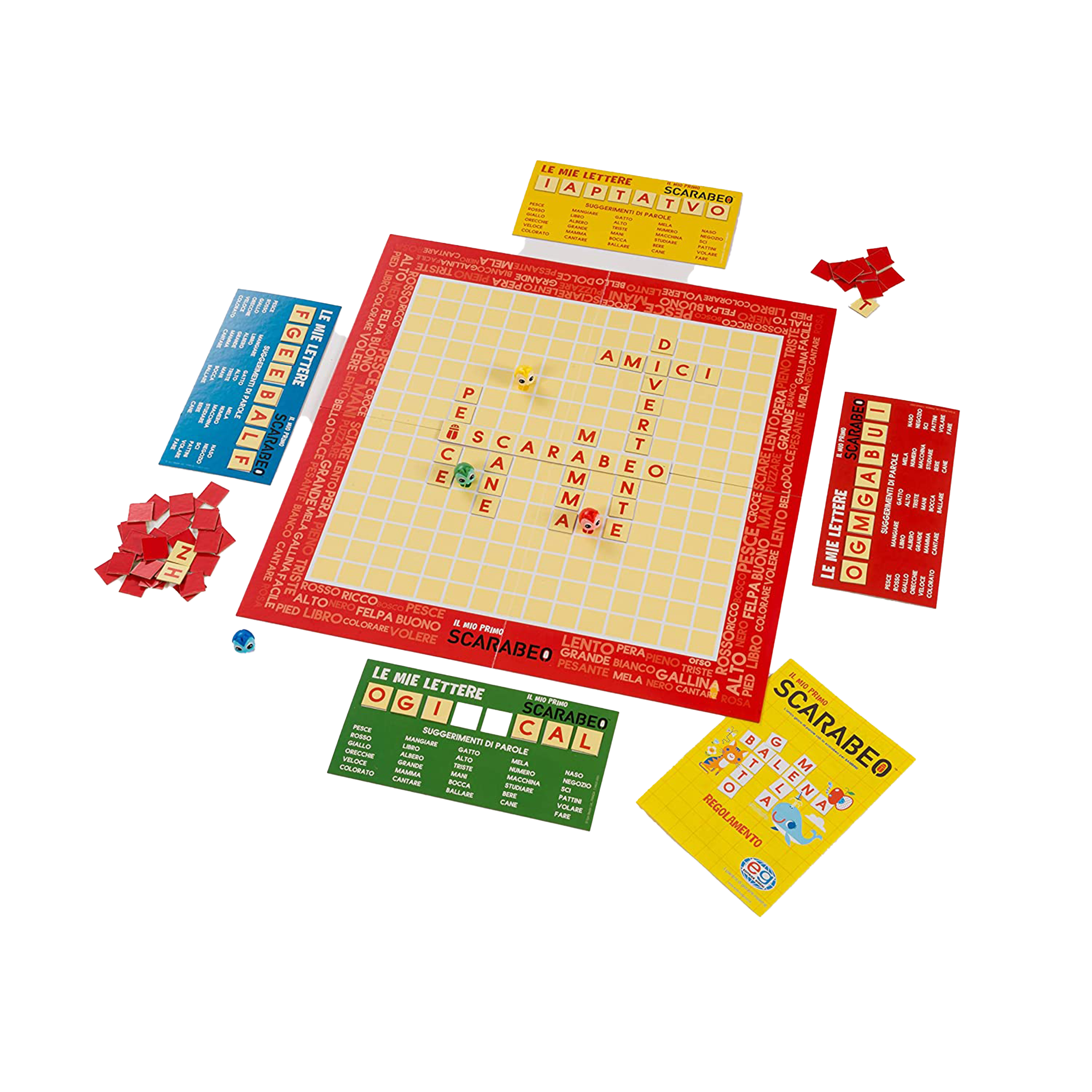 SPIN MASTER - Board Game - Il mio primo Scarabeo Board game Lateral thinking - Italian Edition