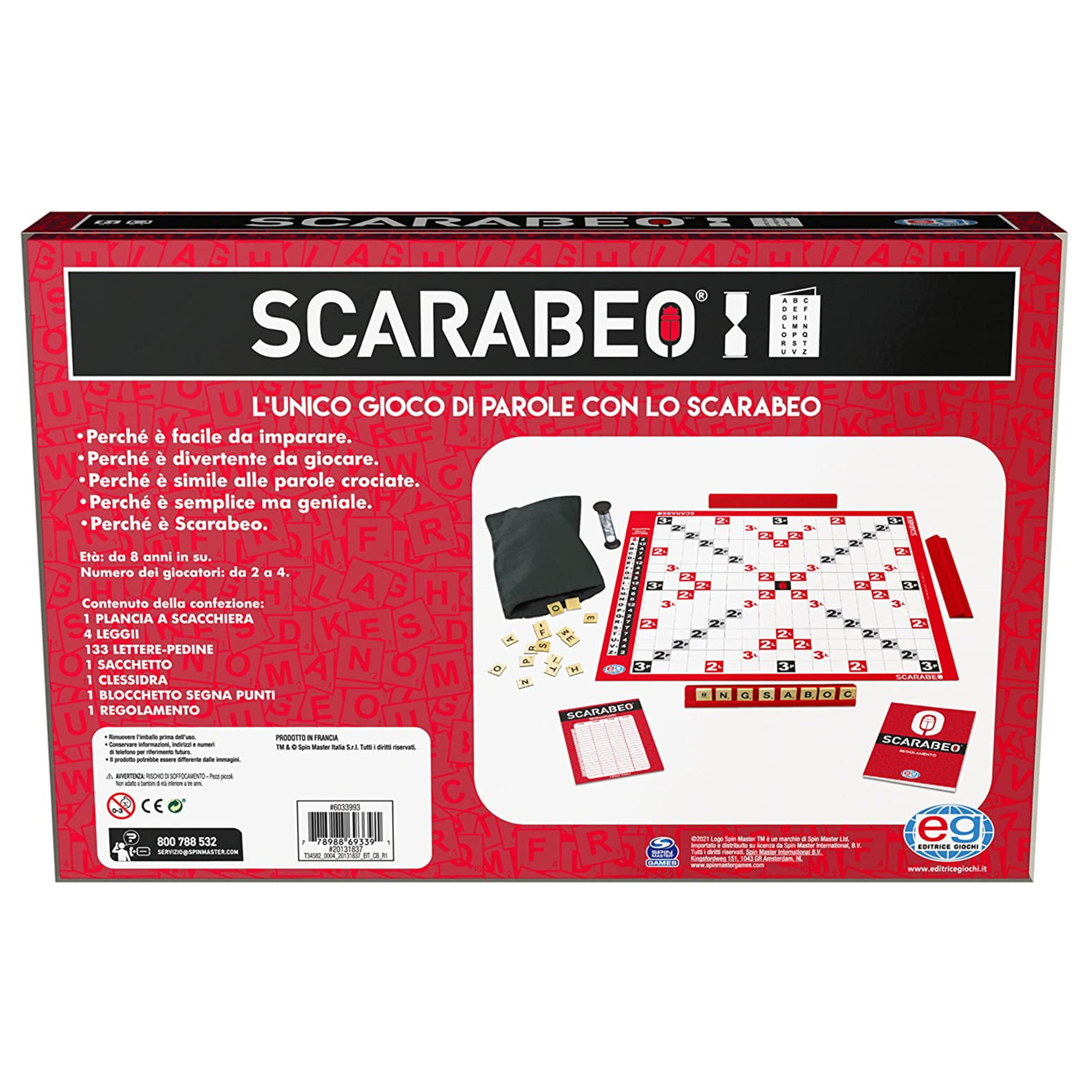 SPIN MASTER - SCARABEO Board Game