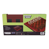 SPIN MASTER - EG classici Checkers & Chess in Wood Deluxe