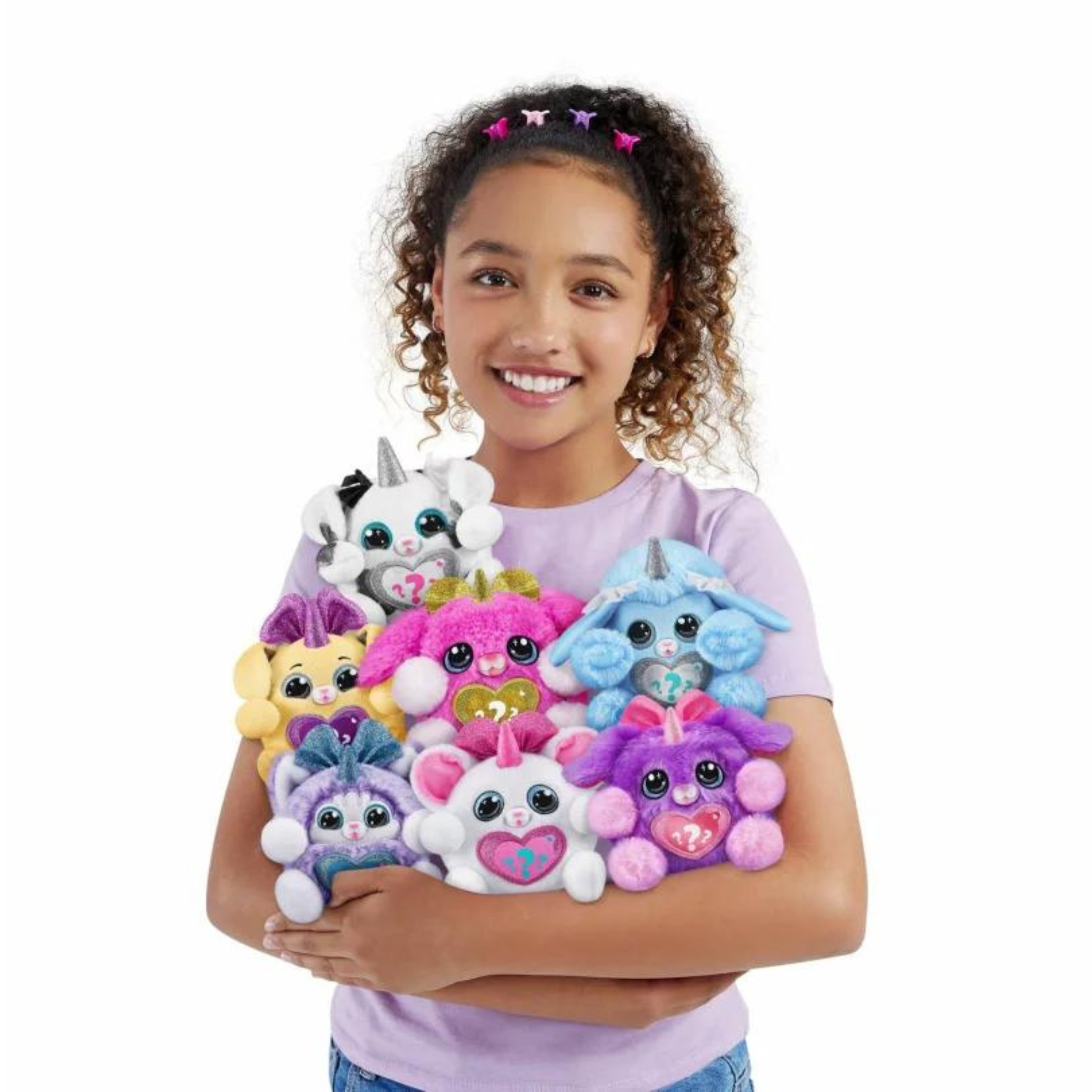 ZURU - Rainbocorns Puppycorn Bow Surprise Stuffed Toys: Adorable Plush Toys for Kids
