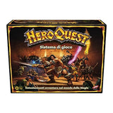 HASBRO - Hasbro Gaming - Avalon Hill, Heroquest, Dungeon Crawler Fantasy Adventure Game with Over 65 Thumbnails, aged 14 and up, for 2-5 Players - Italian Edition