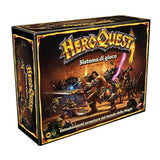 HASBRO - Hasbro Gaming - Avalon Hill, Heroquest, Dungeon Crawler Fantasy Adventure Game with Over 65 Thumbnails, aged 14 and up, for 2-5 Players - Italian Edition