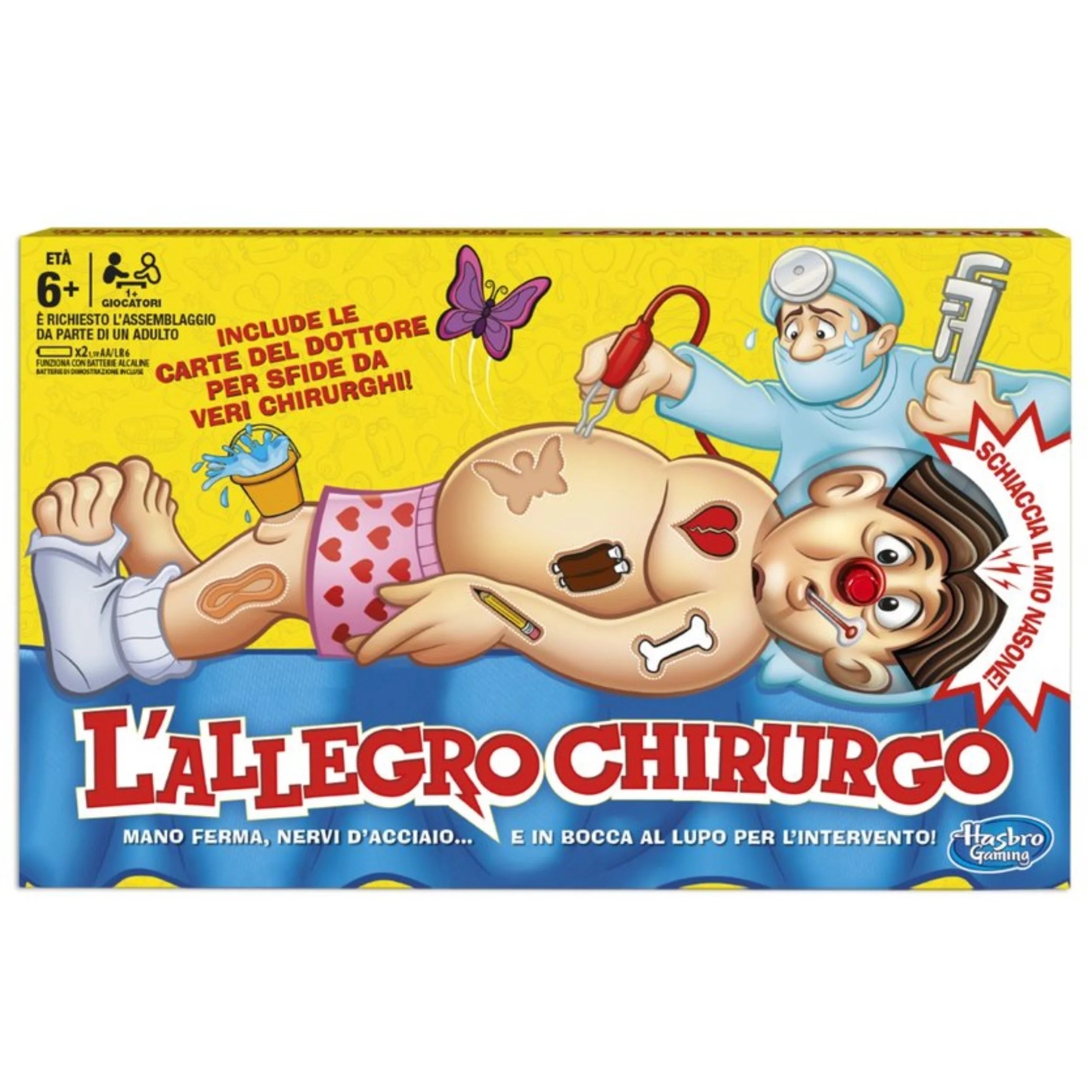 Hasbro - L'allegro Chirurgo Board Game Family Game