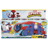 Hasbro - Marvel Spidey and His Amazing Friends Spider Crawl-R 2-in-1 Deluxe Headquarters Playset, Preschool Toy for Age 3 and Up