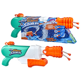 Nerf Super Soaker Hydro Frenzy Water Blaster, Wild 3-In-1 Soaking Fun, Adjustable Nozzle, 2 Water-Launching Tubes