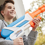 Nerf Super Soaker Twister Water Blaster, 2 Twisting Streams of Water, Pump to Fire, Outdoor Water-Blasting Fun, Multicolor (F3884)