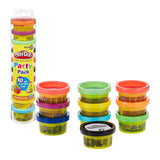 HASBRO - Play-Doh Party Pack Tube with 10 cons - Mod: HSB22037EU6