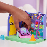 Spin Master - Gabby's Dollhouse , Carlita Purr-ific Play Room with Carlita Toy Car, Accessories, Furniture and Dollhouse Deliveries, Kids Toys for Ages 3 and up