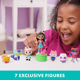 Spin Master - Gabby's Dollhouse , Dance Party Theme Figure Set with a Gabby Doll, 6 Cat Toy Figures and Accessory Kids Toys for Ages 3 and up!