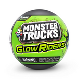 ZURU - 5 Surprise Monster Trucks Glow Riders S2