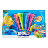 ZURU - Bunch O Balloons Tropical Party Colors with 2 Launchers + 4 Pack Water Balloons