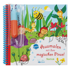 ARENA - Magical Water Painting Fun with Magic Brush - Books - German Edition