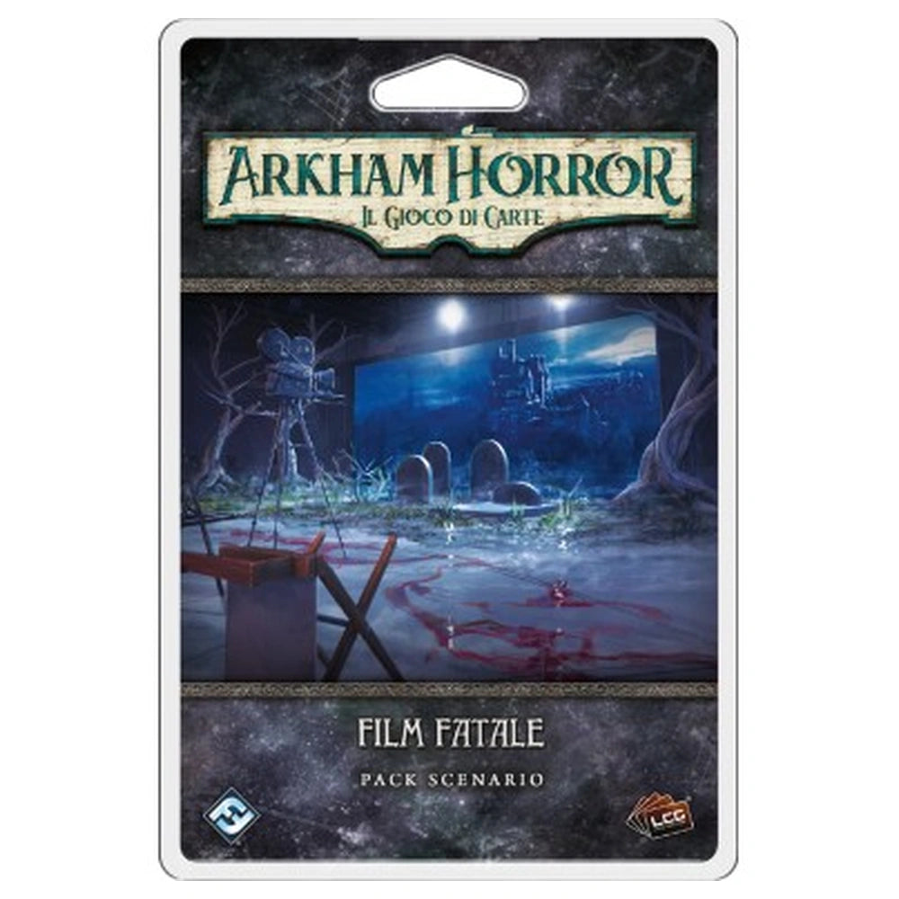 Asmodee - Arkham Horror LCG - Film Fatale - Board Games - Age +14 - STR9696 - Italian Edition