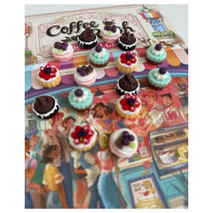 Asmodee - Coffee Rush - Piece of Cake - Jeux de Société - +8 - STR7660 - Édition Italienne
