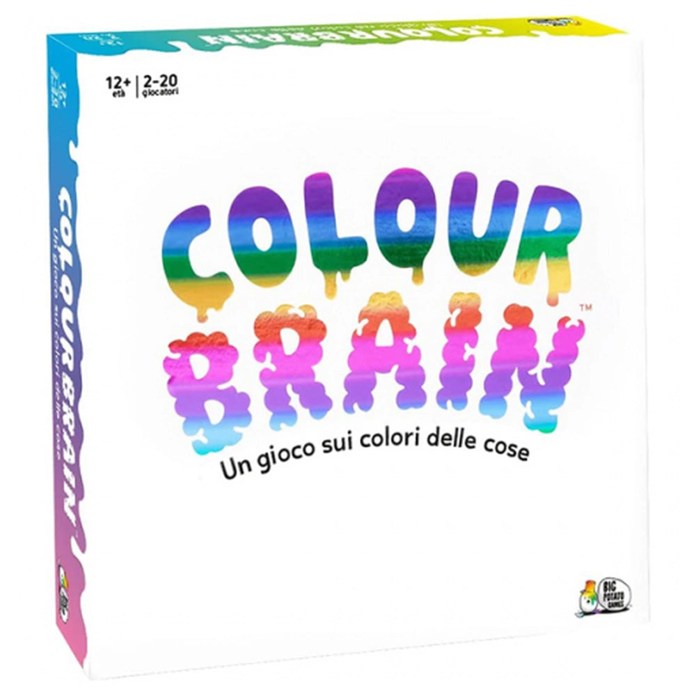 Asmodee - Colourbrain - Brettspiele - 8+ - Familienspiel - STR7642 - Italienische Edition