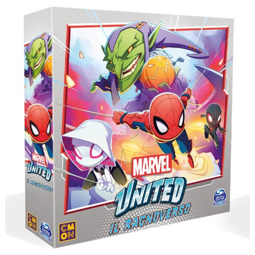 Asmodee - Marvel United - Board Games - Age +10 - STR9983 - Italian Edition