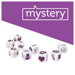 Asmodee - Rory’s Story Cubes Mistery - Brettspiele - 6+ - STR8079 - Mehrsprachige Ausgabe
