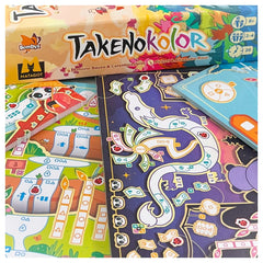Asmodee - Takenokolor - Brettspiele - 8+ - STR8345 - Italienische Edition