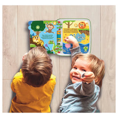 Baby Clementoni - Il mio libro parlante cucù Amici animali - Educational Toys - +12M - CLM17550 - Italian Edition