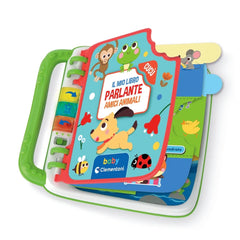 Baby Clementoni - Il mio libro parlante cucù Amici animali - Educational Toys - +12M - CLM17550 - Italian Edition