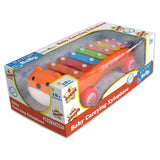Bontempi Baby Xylophone with Wheels Musical Instrument