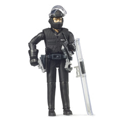 Bruder - bworld Special Forces Police Officer Toy Figure -  Age +4 - Action & Toy Figures