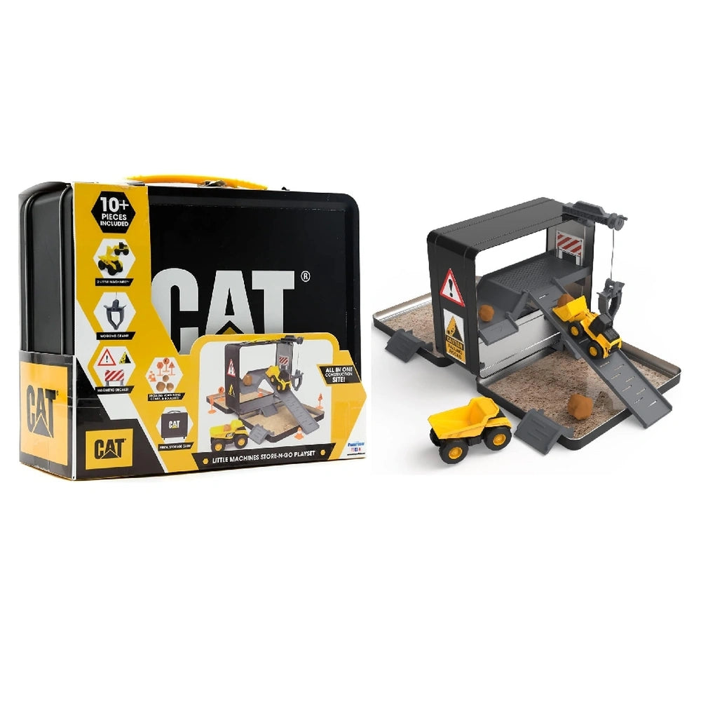 CAT - Speelsets - Little Machines Store n' Go Speelset - 3+ Jaar - STEM Leren