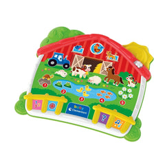 CLEMENTONI - Baby Activity Toys - Interactive Farm Learning Toy - 18M+