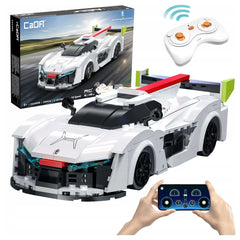 CaDA - Construction Set Toys - Pininfarina H2 Speed RC Car - STEM Learning - 6 Yrs