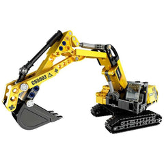 CaDA - Excavator 360 Rotation - Construction Set Toys