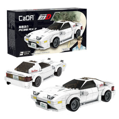 CaDA - Initial D Mazda RX-7 FC3S C55012W Wit - Constructieset Speelgoed