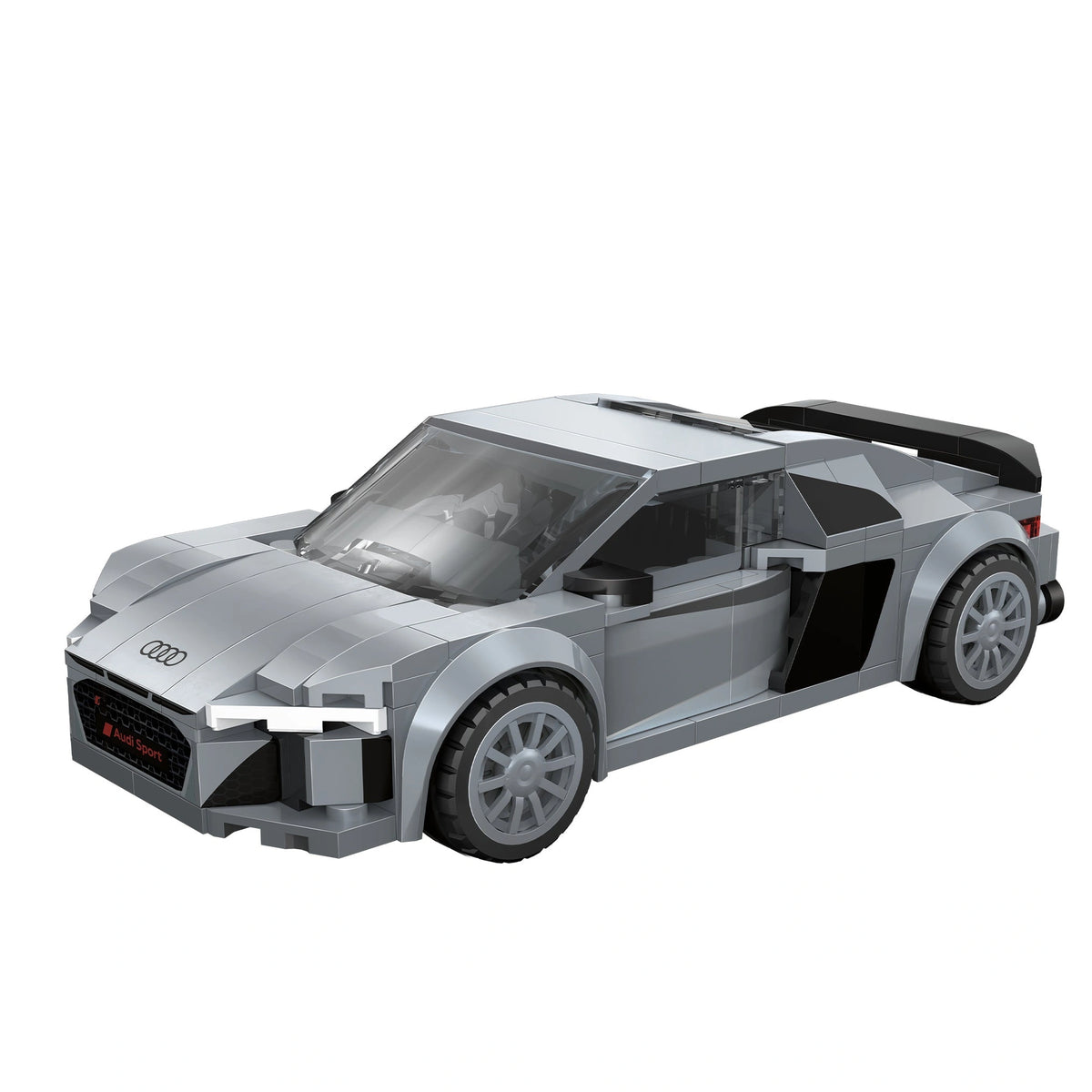 Cada - Bricks 1:24 Audi R8 Coupe C55027W Silver - Construction Set Toys