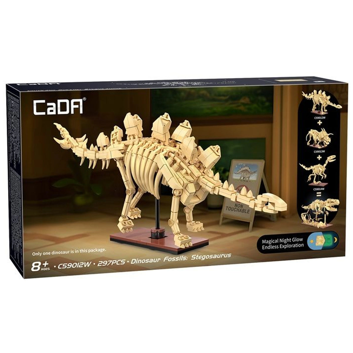 Cada - Dinosaur Fossil Stegosaurus - Construction Set Toys
