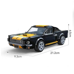 Cada - Sports Cars C55034W Shelby Black and Gold - Construction Set Toys