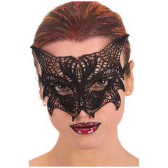 Carnival Toys - Black Cat Fabric Mask For Fun Dress Up And Imaginative Play - Pretend Professions And Role Playing