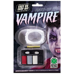Carnival Toys - Dracula Vampire Make-Up Set For Easy Transformation With Prosthetic Dentures - Makeup