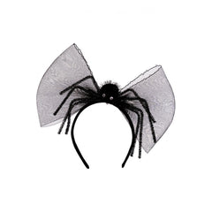 Carnival Toys - Fun Headband With Bow And Black Spider For Creative Dress-Up Play - Pretend Professions And Role Playing